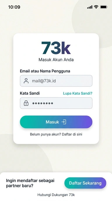 Masuk Akun 73k: Panduan untuk Pengguna Android